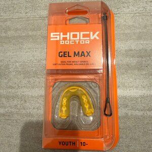 SHOCK DOCTOR ANTI-MICROBIAL MOUTH GUARD CASE AND NEW SHOCK DOCTOR MOUTH GUARD